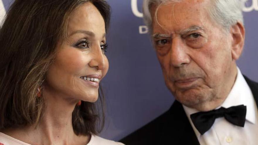 Isabel Preysler y Mario Vargas Llosa.