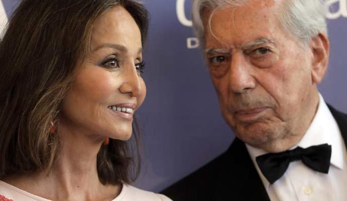 Isabel Preysler y Mario Vargas Llosa.