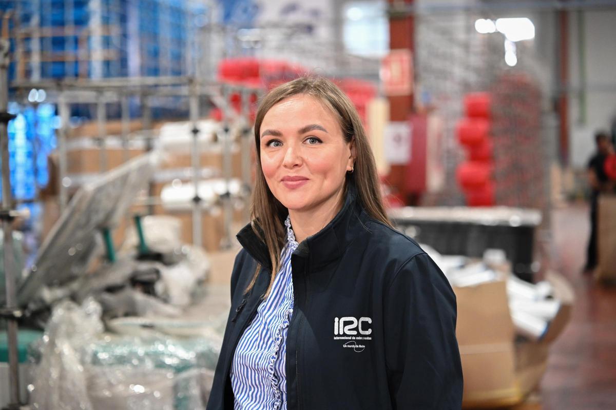 Anastasia Kovalova, jefa de Área en IRC Internacional de Redes y Cuerdas