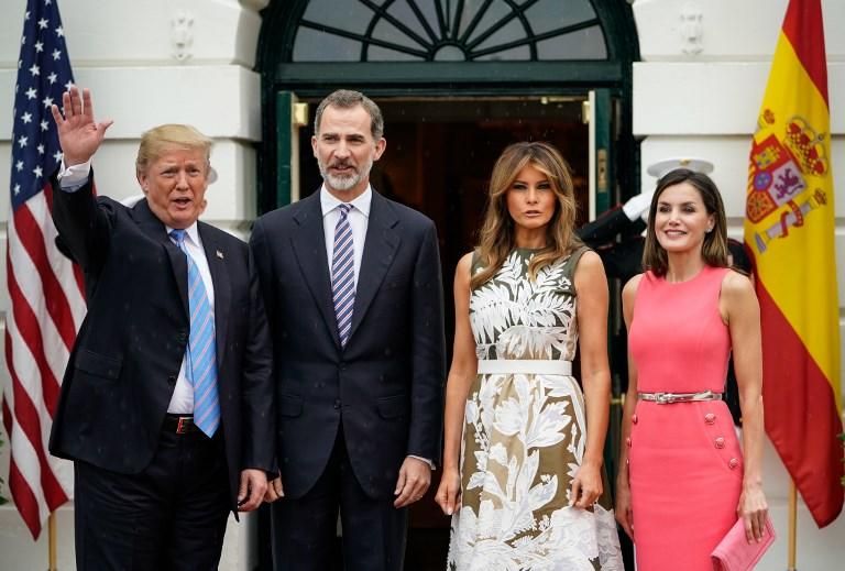 Los Reyes se reúnen con Trump en la Casa Blanca