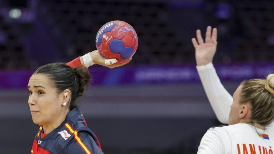 La zamorana Elba Álvarez marcó dos goles con la Selección. |