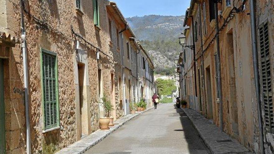 Blick in eine Straße in Esporles.