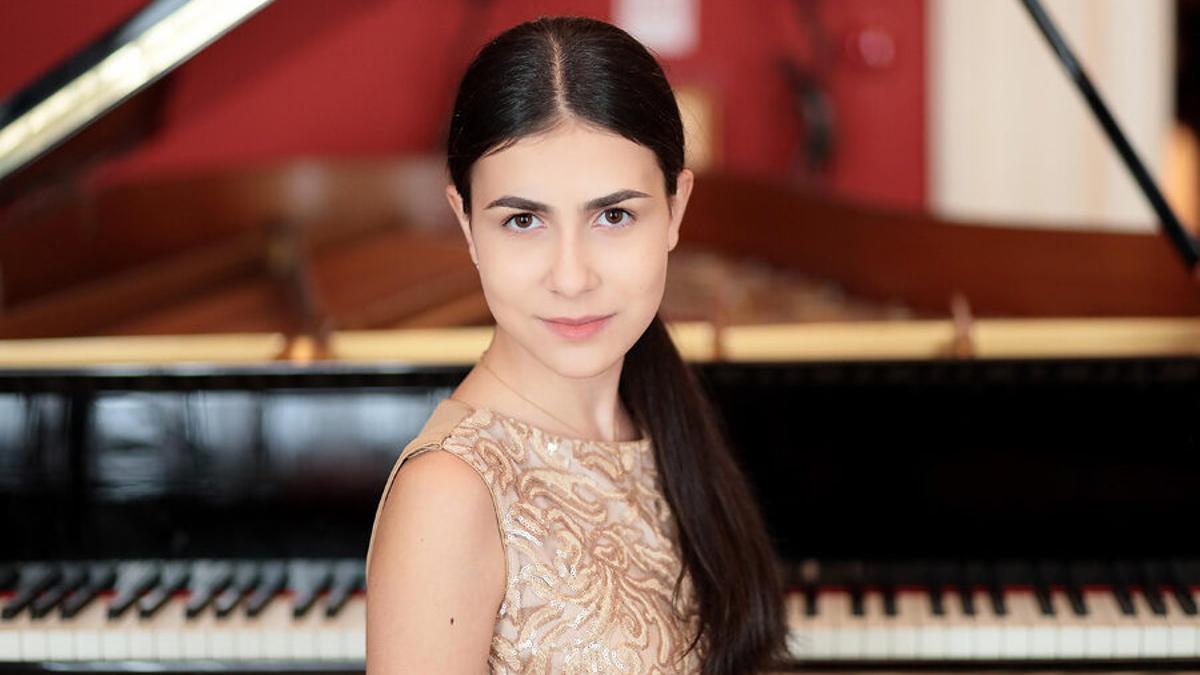 Alexandra Dovgan, la primera de las siete protagonistas femeninas con la Orquesta de Córdoba.