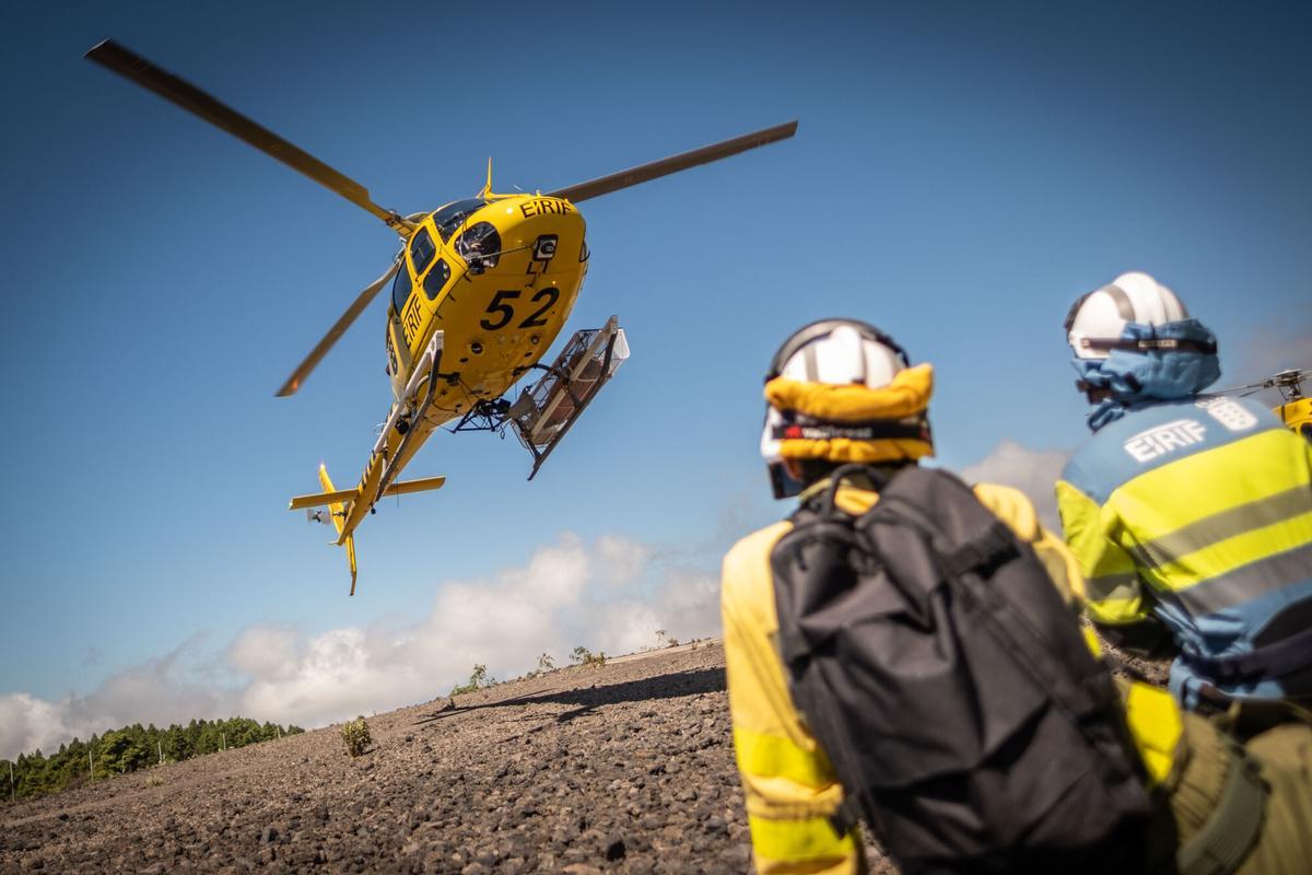 Entrenamiento Eirif en La Palma