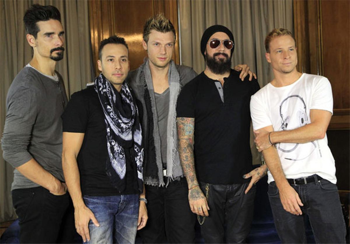 Los Backstreet booys, unidos para una gira europea.