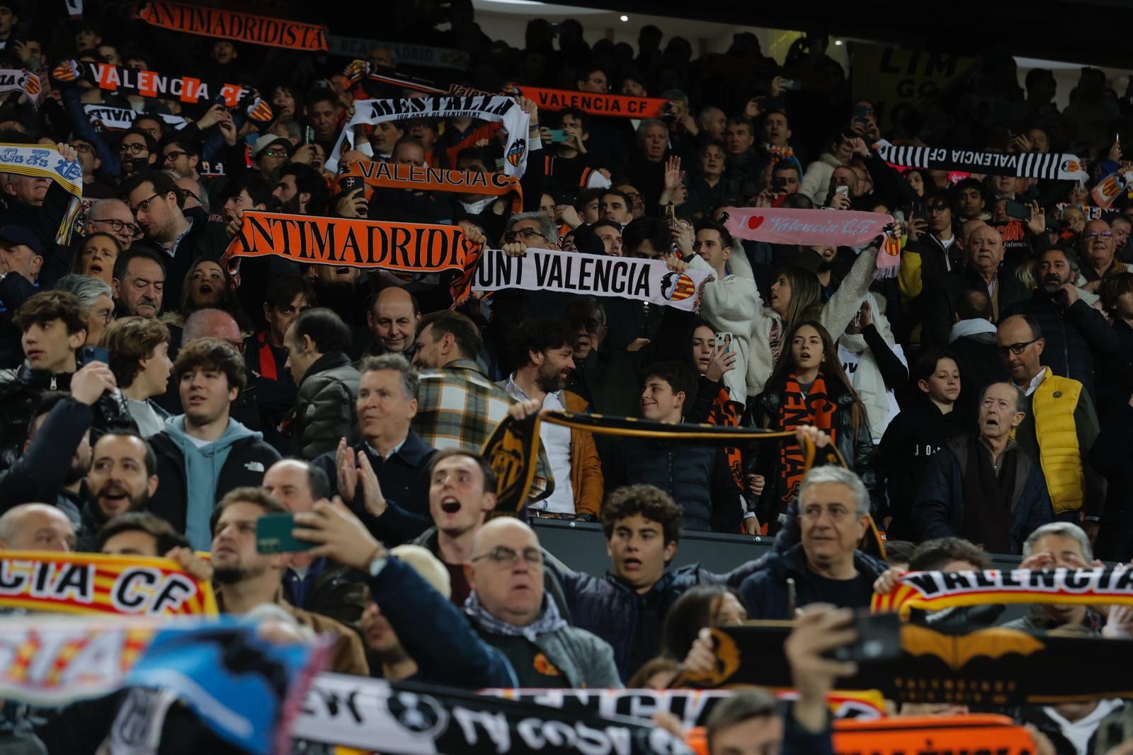 El Valencia CF - Real Madrid, en imágenes