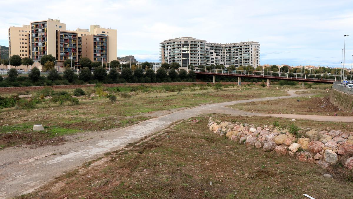 Vista el tramo del río donde se ha actuado.
