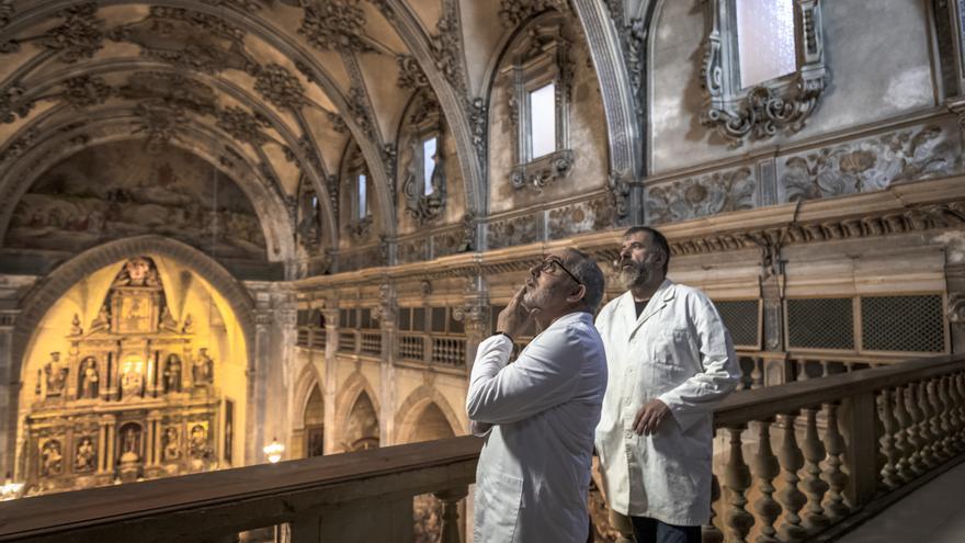 Así es la impresionante iglesia de Montesión, que se someterá a una restauración.