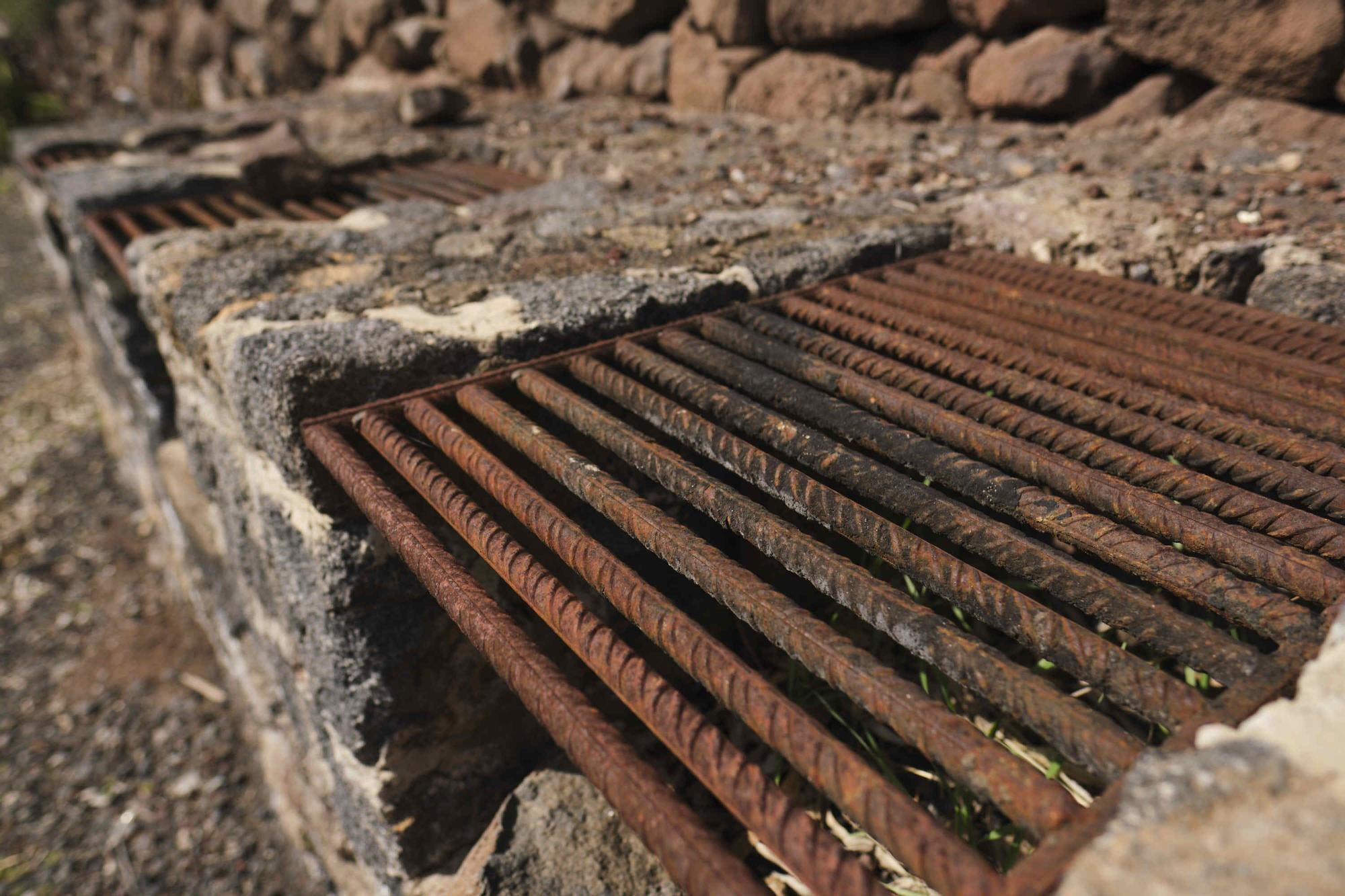 Visita Parque Mesas, inicio obra de la zona de las chuletadas.