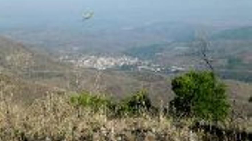 El balcón del valle del Jalón y el río Piedra