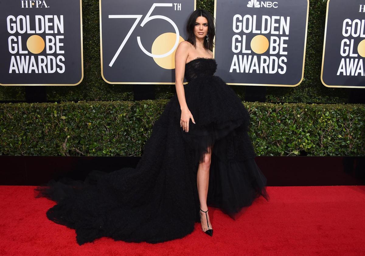 Kendall Jenner en los Globos de Oro 2018