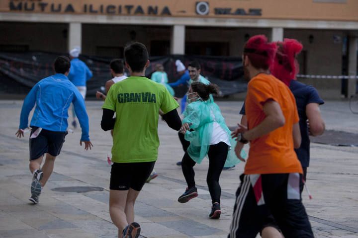 Carrera entre zombies en Elche