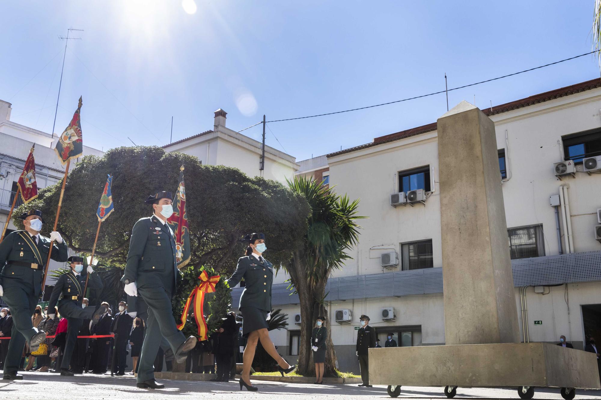 Toma de posesión del coronel jefe de la Comandancia de la Guardia Civil en València