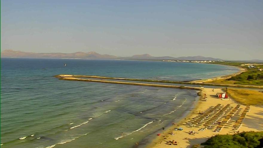 Die Playa de Muro am Sonntag (21.7.).