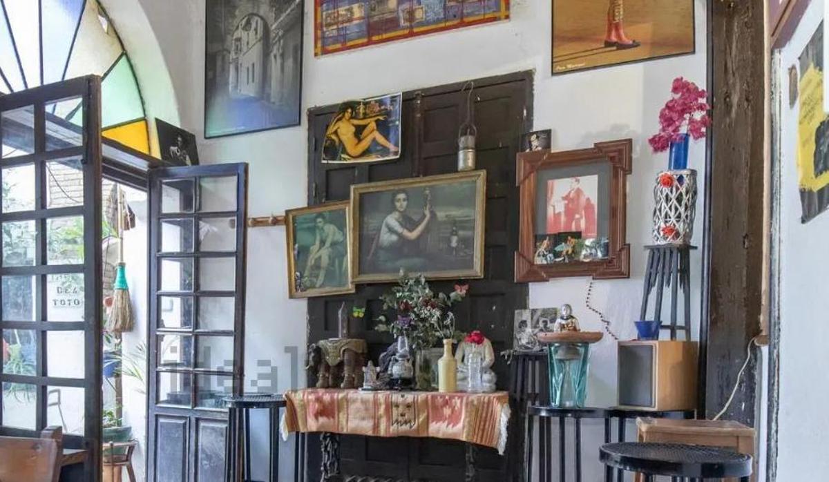 Interior de la Peña flamenca Julio Romero de Torres.