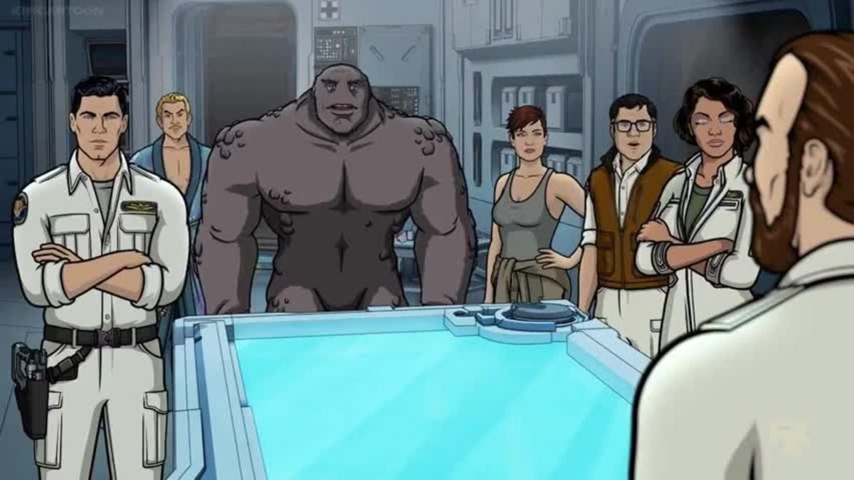 Una imagen de la décima temporada de 'Archer'