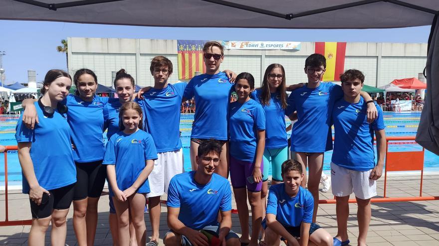 El Natació Xàtiva disputa el Trofeo Delfin en Sedaví