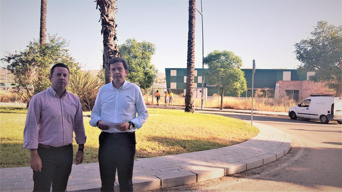 Francisco Aguilar y Aurelio Fernández, durante la rueda de prensa.