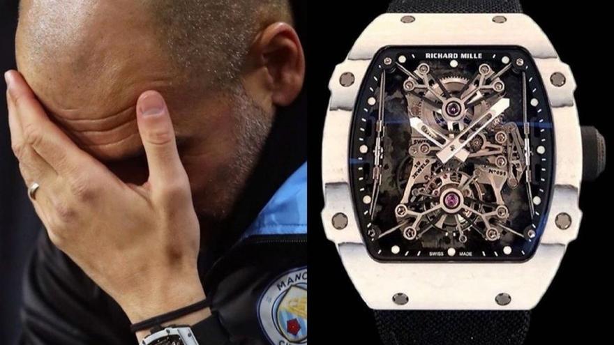 Desvelado el increíble precio del reloj que llevó Guardiola en el Bernabéu