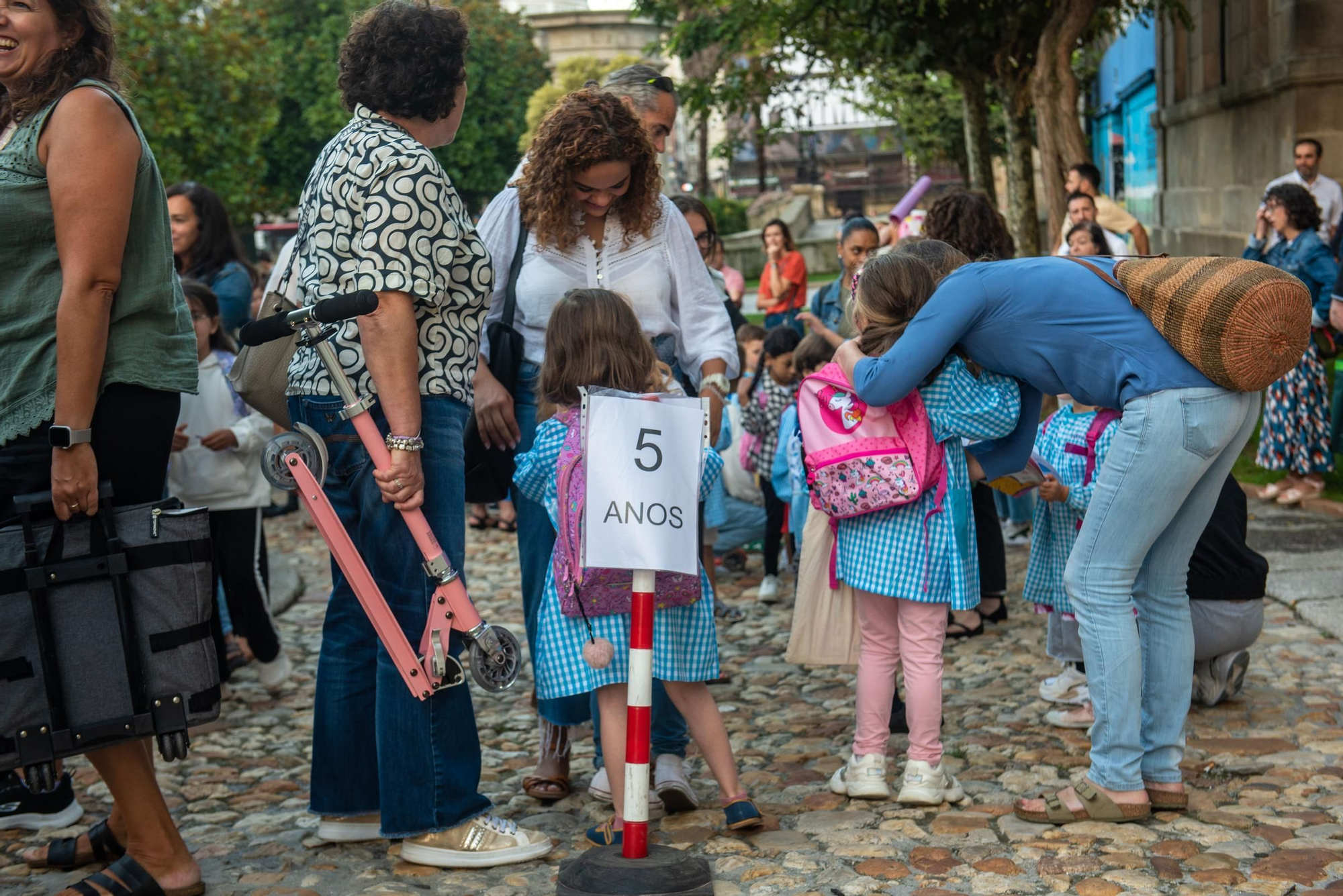 Vuelta al cole en A Coruña: Primer día del curso 2023-2024