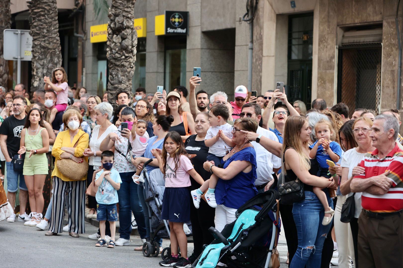 Desfile del pregón de las Hogueras 2022