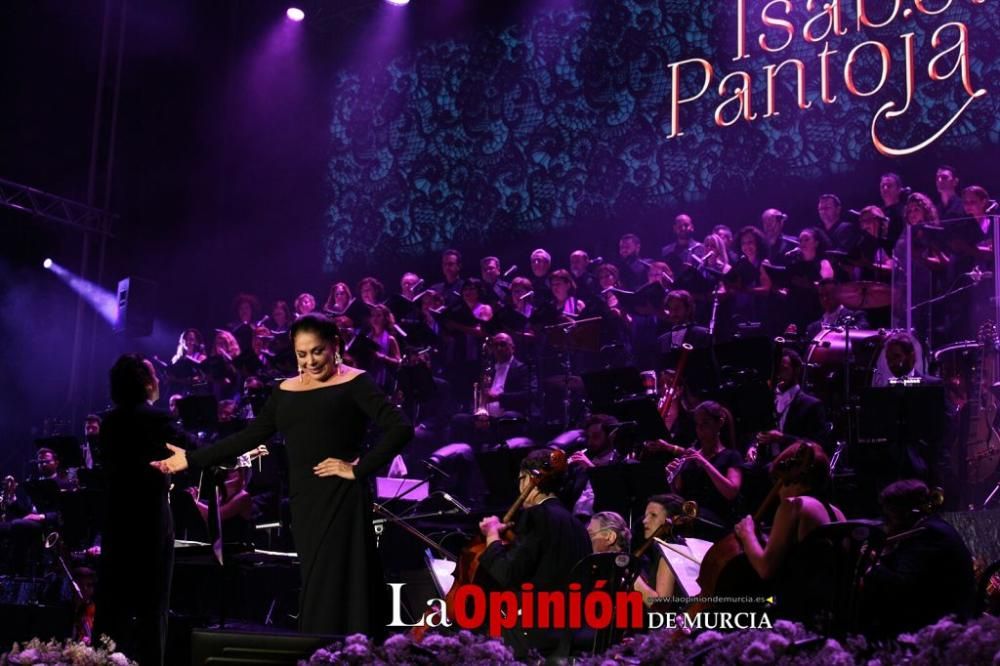 Isabel Pantoja, en la Plaza de Toros de Murcia.