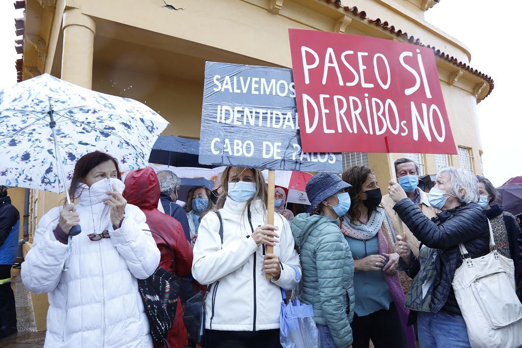 Impiden el desalojo de la vivienda de un jubilado en Cabo de Palos