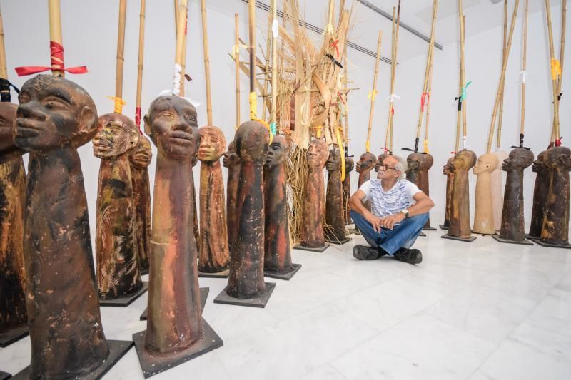 El CAAM y Casa África presentan el mayor proyecto realizado en Europa sobre la obra del artista de La Reunión, Jack Beng-Thi  | 18/10/2018 | Fotógrafo: Tony Hernández