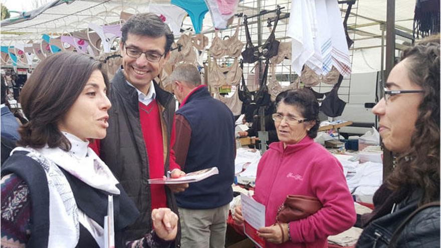 Los socialistas piden el voto en Antequera.