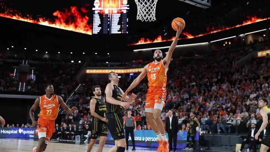 El Valencia Basket gana el pulso por el liderato ante La Laguna Tenerife