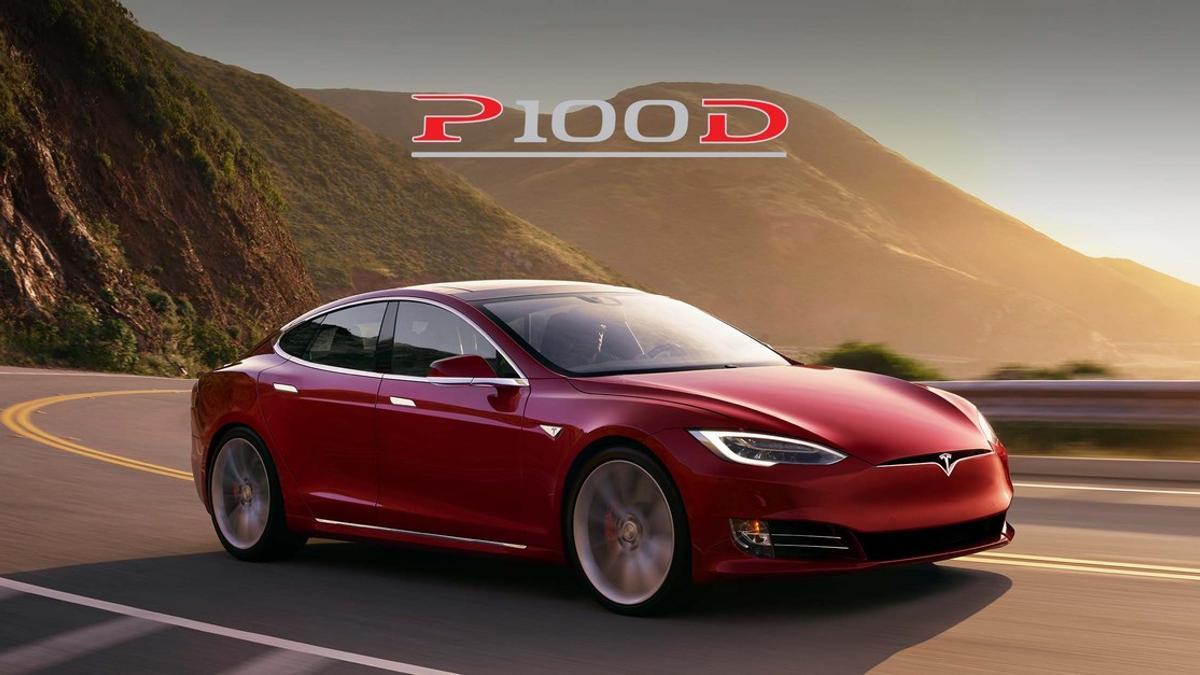 El Model S P100D de Tesla.