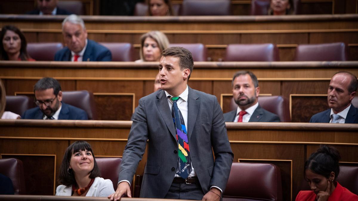 El paso de Jorge Pueyo por el Congreso de los Diputados