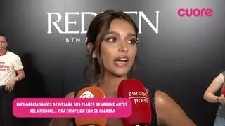 Inés García nos desvelaba sus planes de verano antes del Mundial... y ha cumplido con su palabra