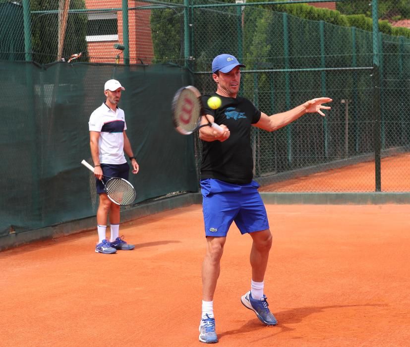 Roberto Bautista y Pablo Andújar vuelven a entrenar en el CT Valencia