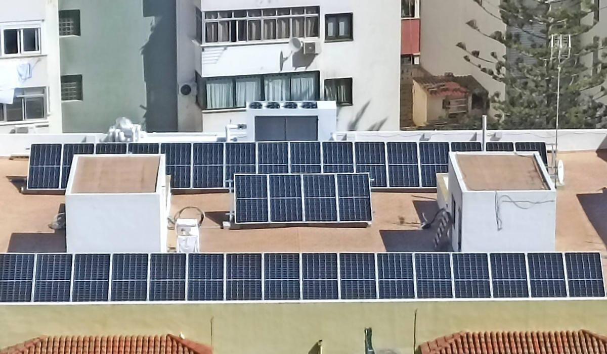 Instalación de autoconsumo fotovoltaico.