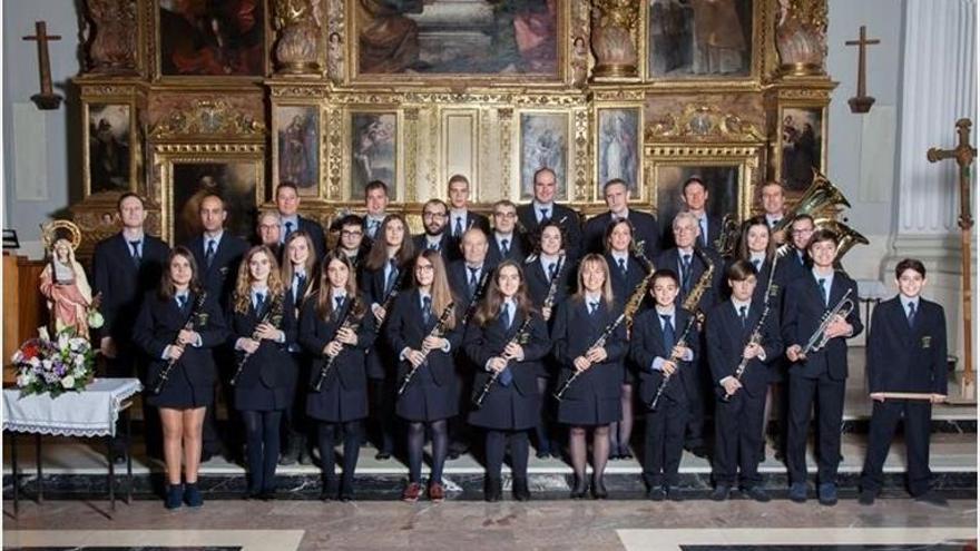 La banda de música será la pregonera de Santa Pantaria