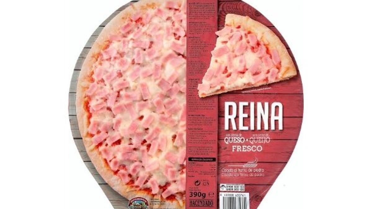 Pizza reina de Hacendado