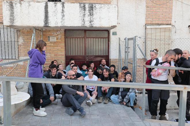Desahucio en el barrio Juan XXIII de Alicante