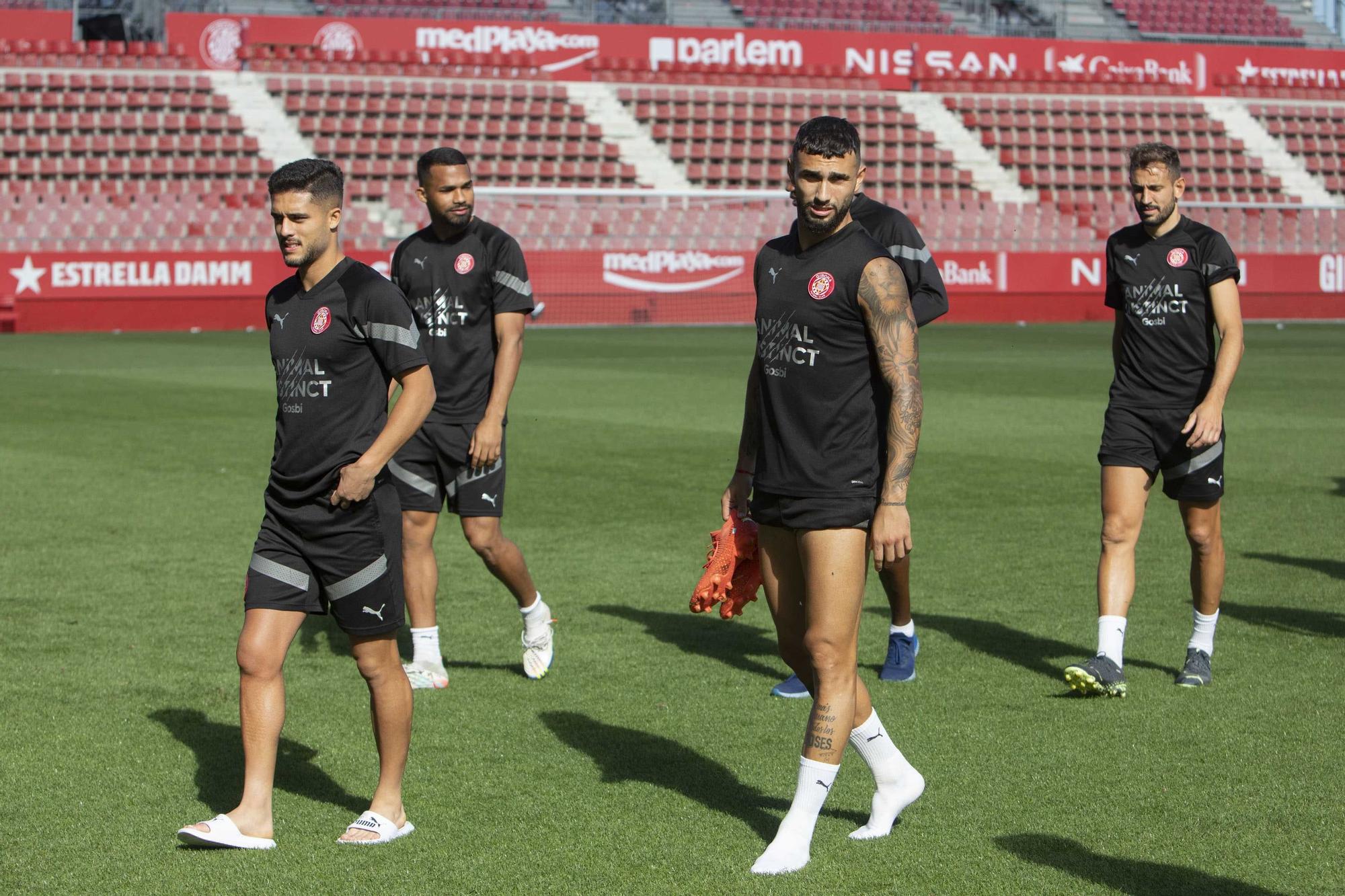 Entrenament obert del Girona FC a Montilivi per les Fires de Girona