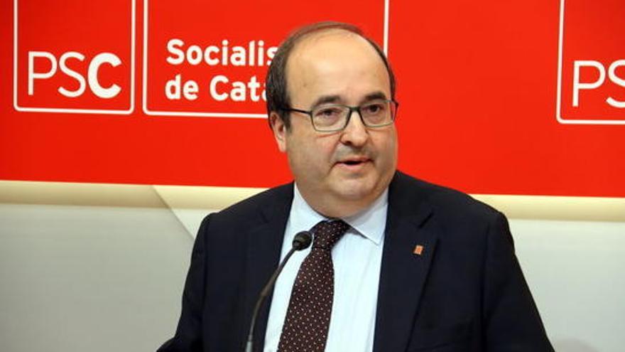 Miquel Iceta, primer secretari del PSC.