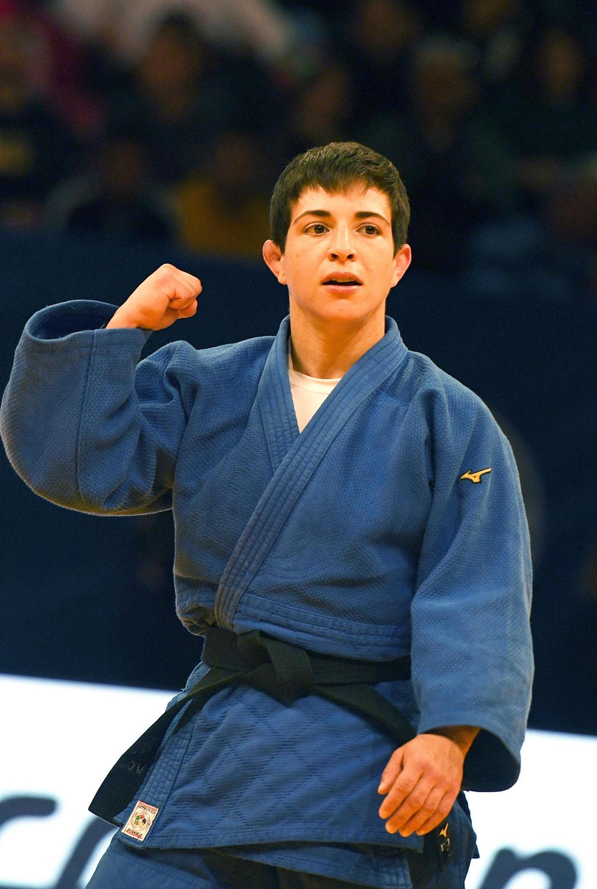 La judoca cordobesa Julia Figueroa en el Judo European Championships 2022.