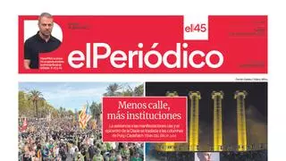 La portada de EL PERIÓDICO del 12 de septiembre de 2024