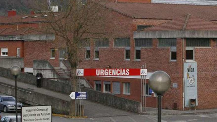 El Hospital del Oriente de Asturias, en Arriondas.