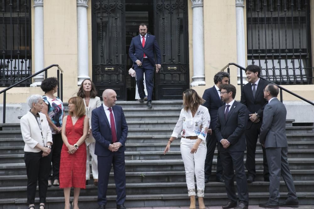 El nuevo equipo de gobierno del Principado