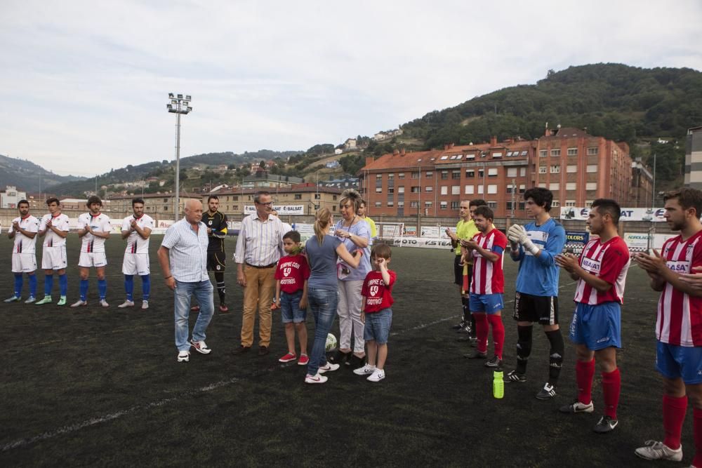 Memorial Saúl Lara con el partido L'Entregu - UP Langreo