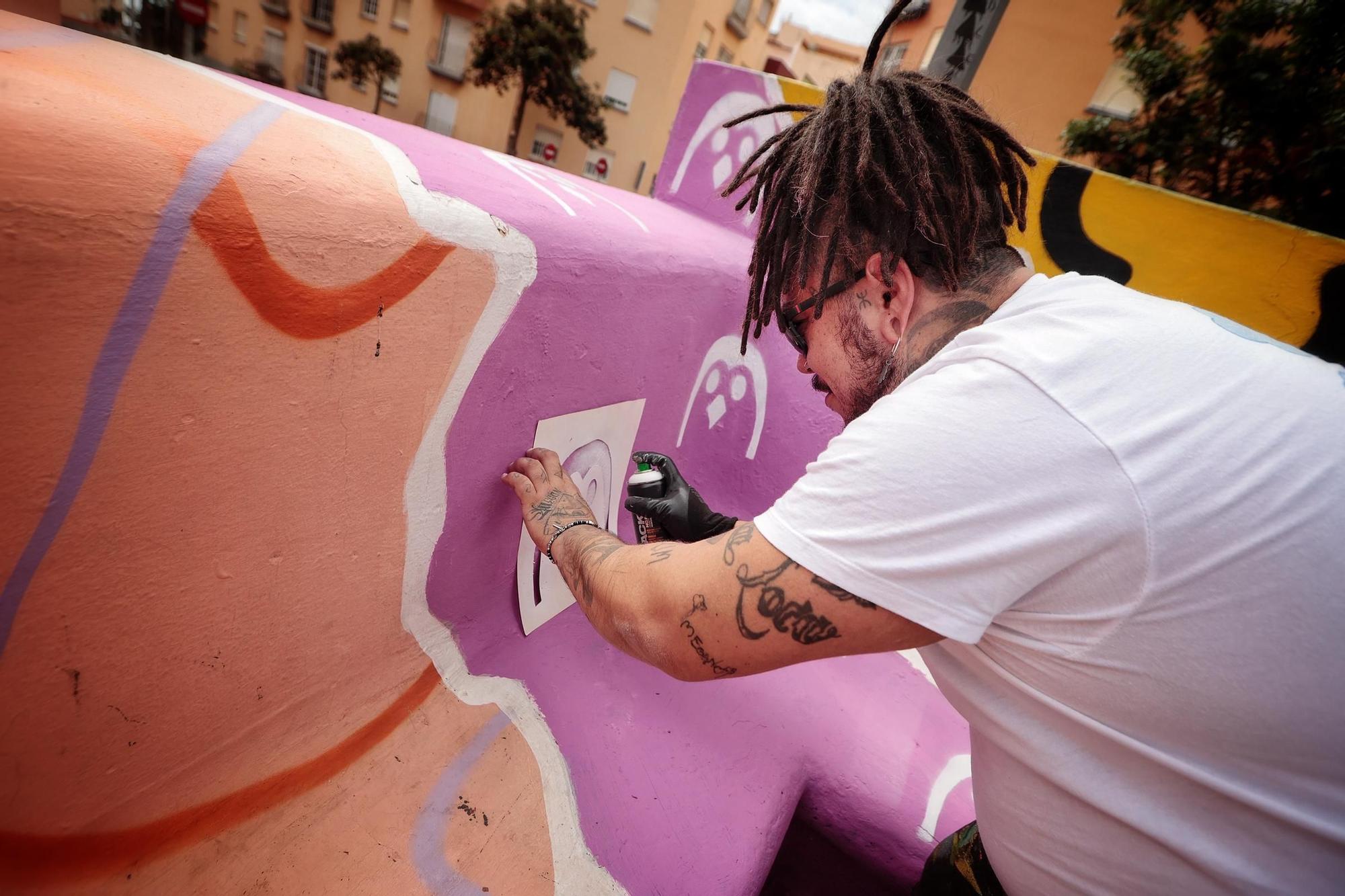 Joel McFly, artista urbano