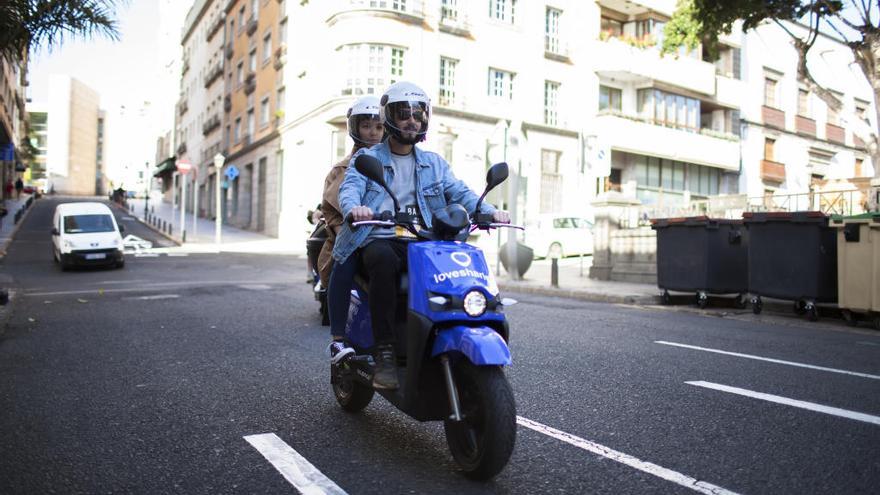 Los canarios se mueven con Motosharing