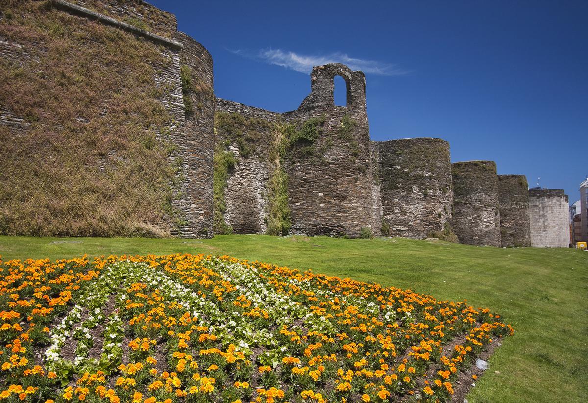 La espectacular muralla de Lugo