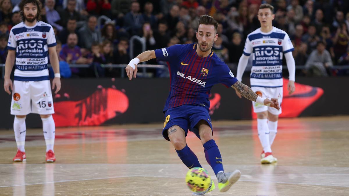 Mario Rivillos jugó tres temporadas en el Barça