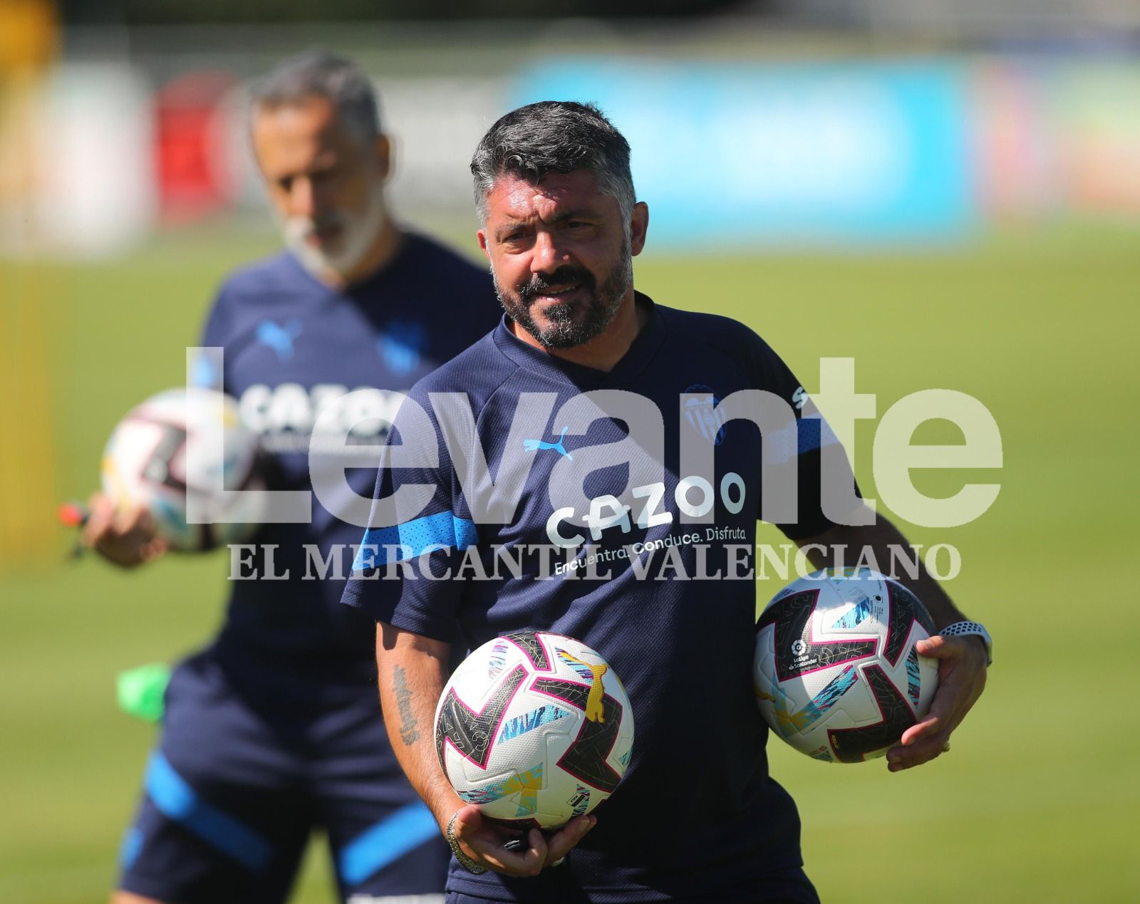 Entrenamiento del Valencia CF en Suiza